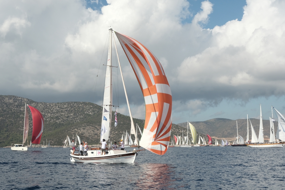 Yelkende "The Bodrum Cup"ın Metro Bodrum-Çökertme etabı başladı