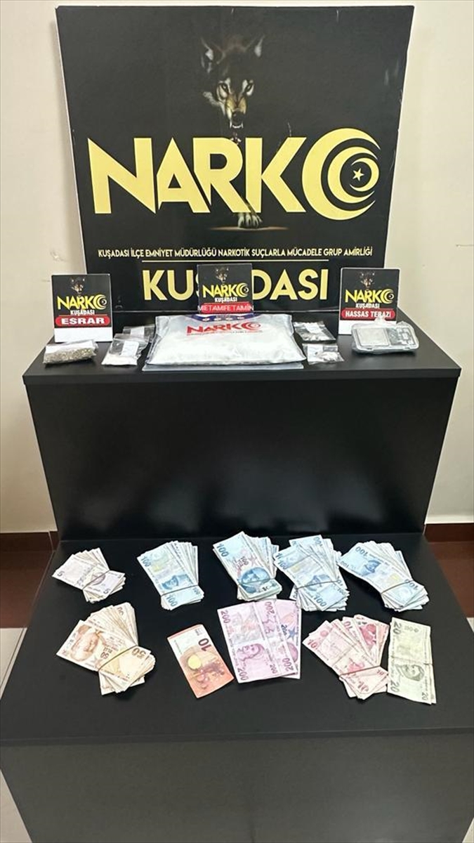 Kuşadası'nda uyuşturucu operasyonunda 1 kişi tutuklandı
