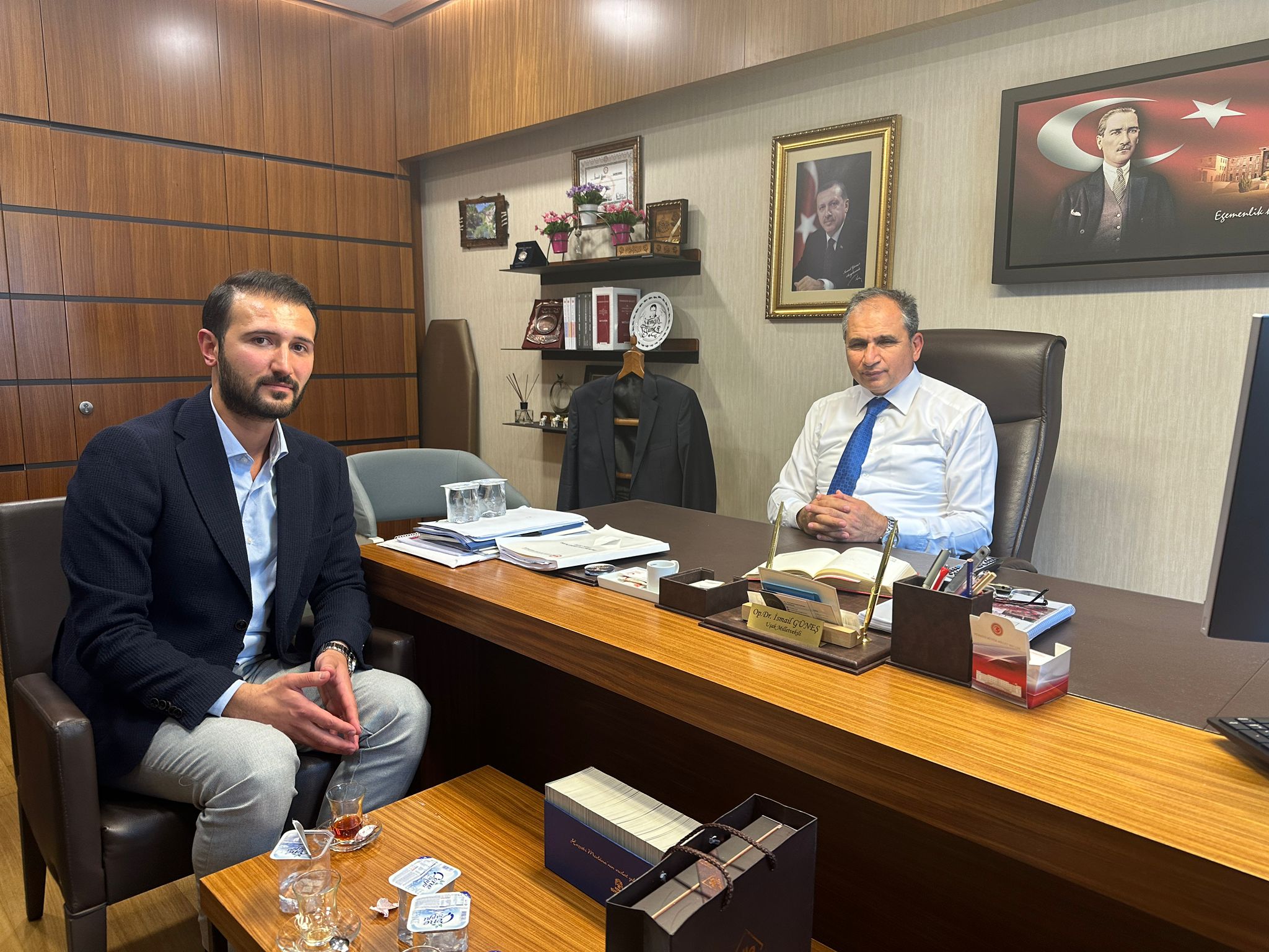 Ak Parti Uşak Milletvekili Güneş; "Uşak Stokaj Havaalanı İçin Müjdeli Haberlerimiz Var"