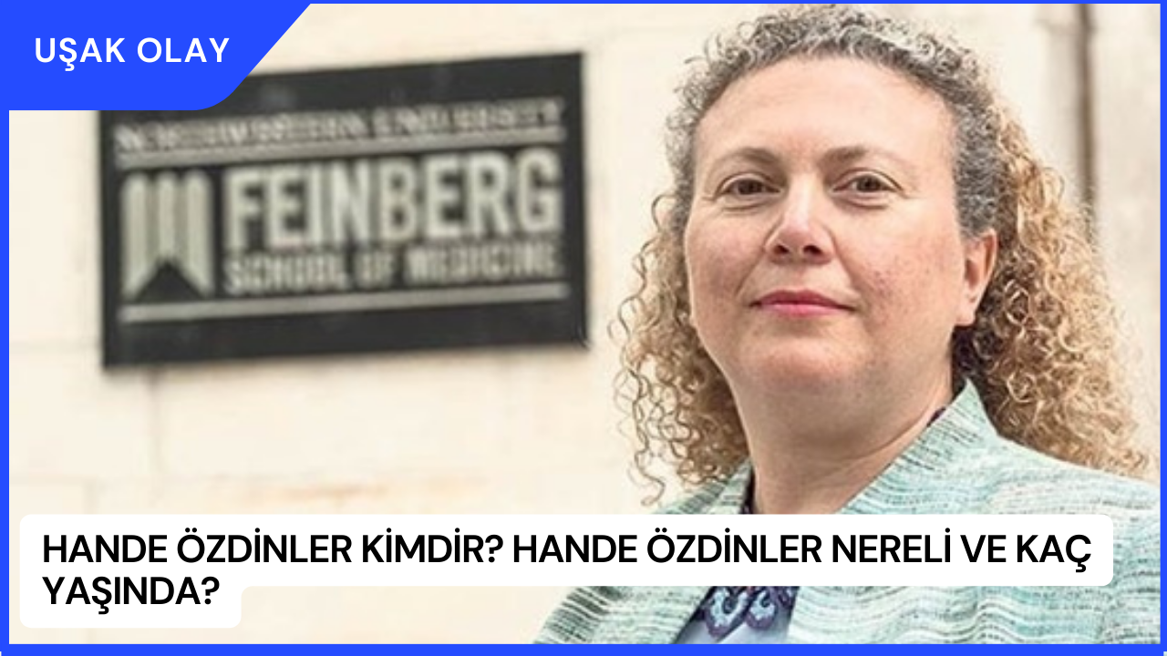 Hande Özdinler Kimdir? Hande Özdinler Nereli ve Kaç Yaşında?