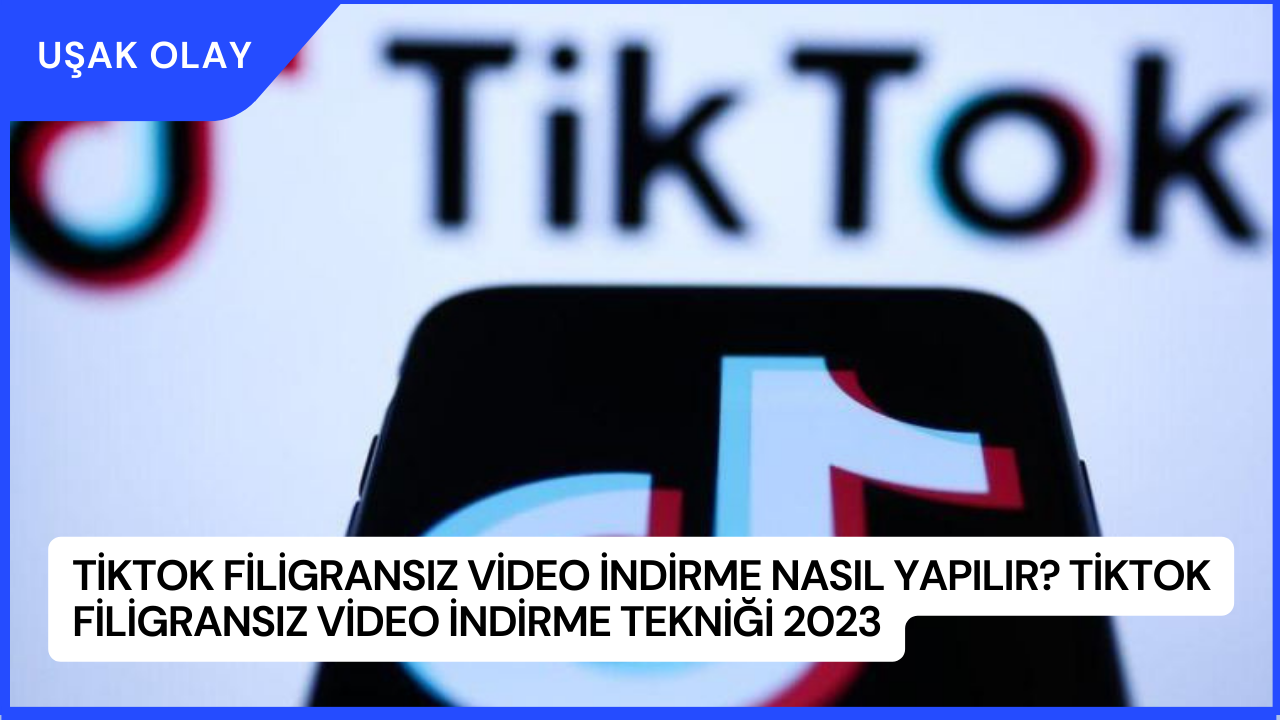 TikTok Filigransız Video İndirme Nasıl Yapılır? TikTok Filigransız Video İndirme Tekniği 2023