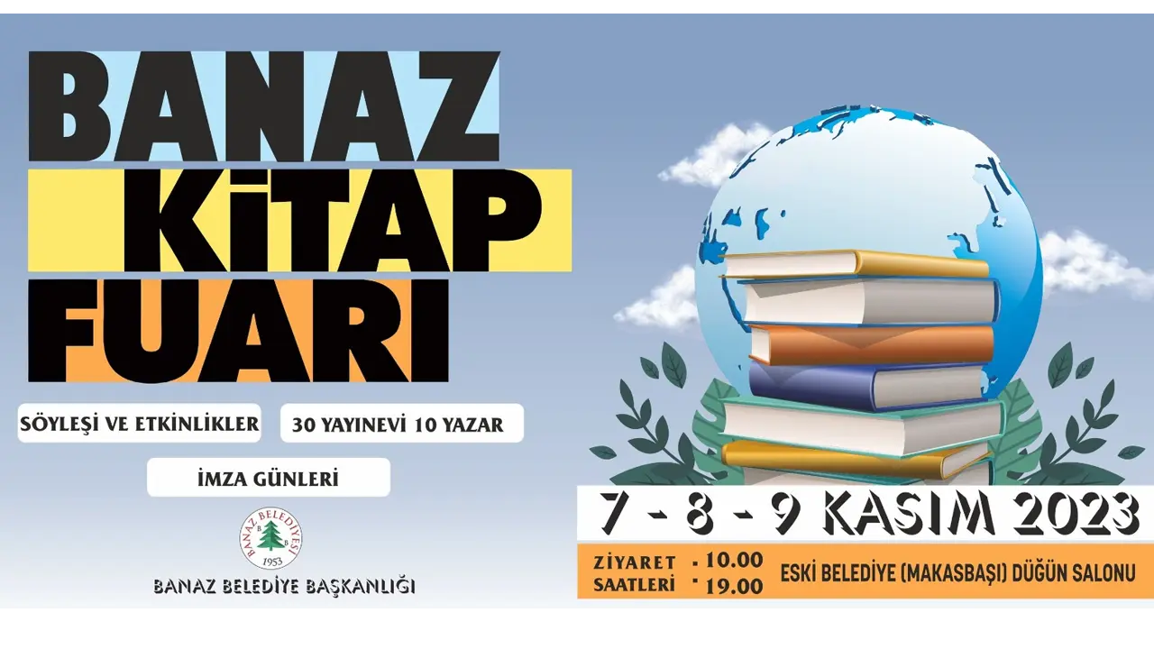 Uşaklılar Banaz Kitap Fuarı’nın Açılmasını Bekliyor