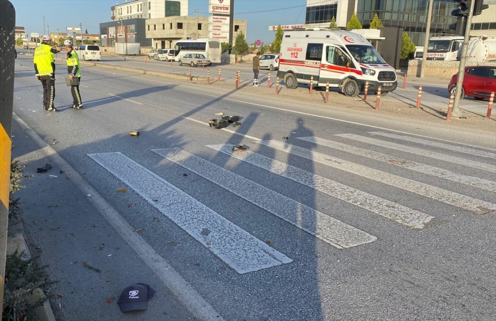Denizli Honaz'da Otomobilin Çarptığı Motosikletin Sürücüsü Mustafa Duran Öldü