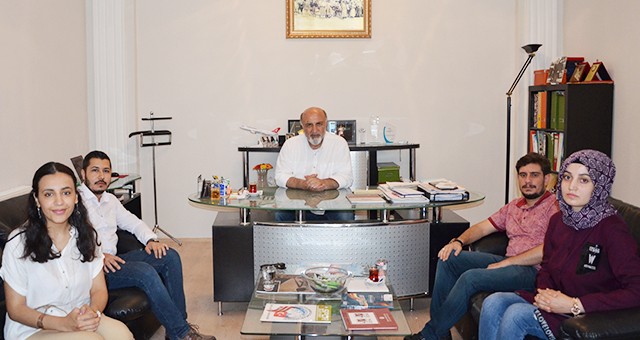 Ak Parti gençlik kollarından gazeteciler cemiyetine ziyaret