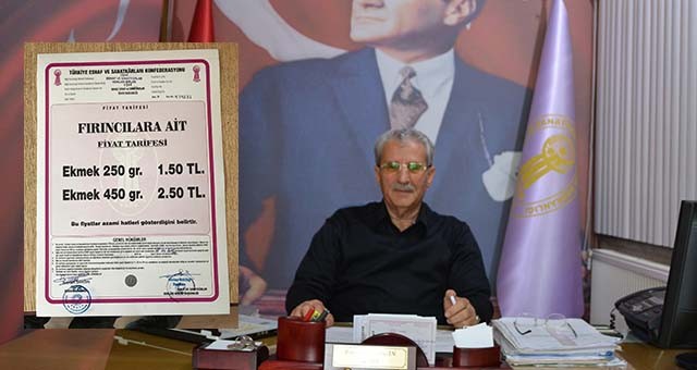Banaz'da ekmek fiyatlarındaki artış