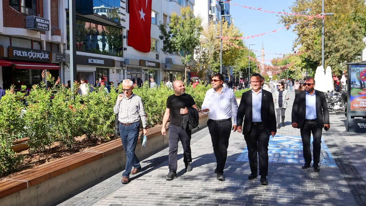 Çarşı Uşak Projesini Bakanlık Yetkilileri Yerinde İnceledi