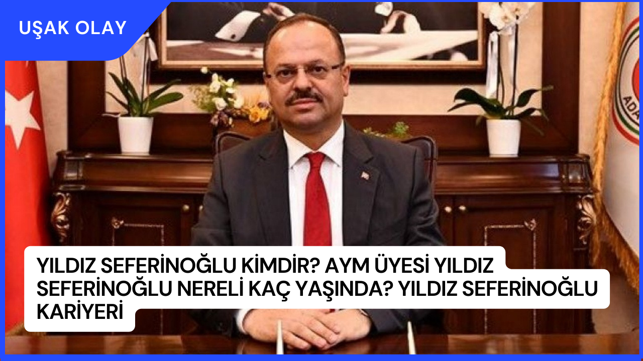 Yıldız Seferinoğlu Kimdir? AYM üyesi Yıldız Seferinoğlu Nereli Kaç Yaşında? Yıldız Seferinoğlu Kariyeri