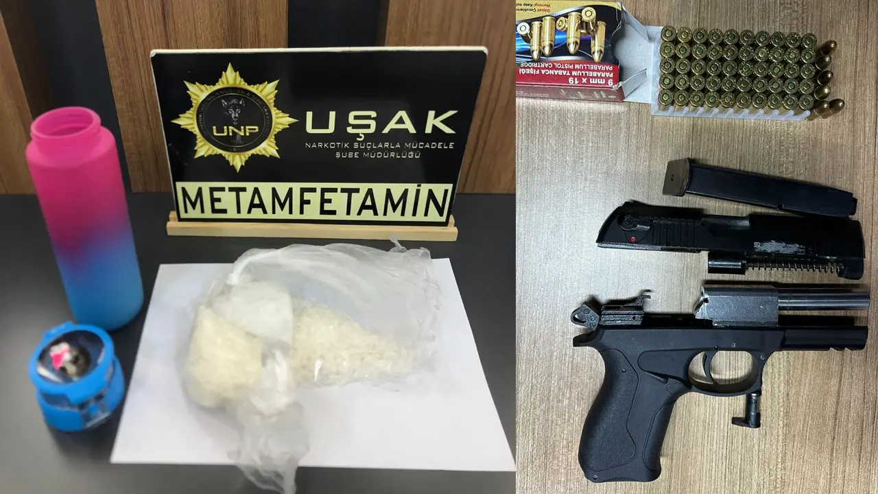 Uşak'ta Gençleri Zehirleyeceklerdi: Termosa Gizlenmiş Uyuşturucu Yakalandı