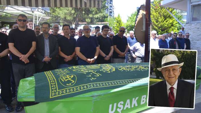 Uşaklı sanayici Necmi Sirgeli son yolculuğuna uğurlandı