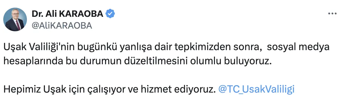 Ali Karaoba Sitem Uşak Valiliği 3