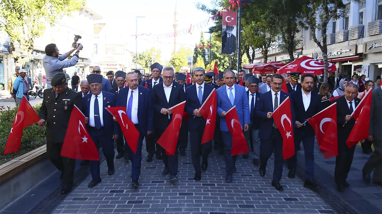 Uşak'ta 19 Eylül Gaziler Günü Kutlandı 2