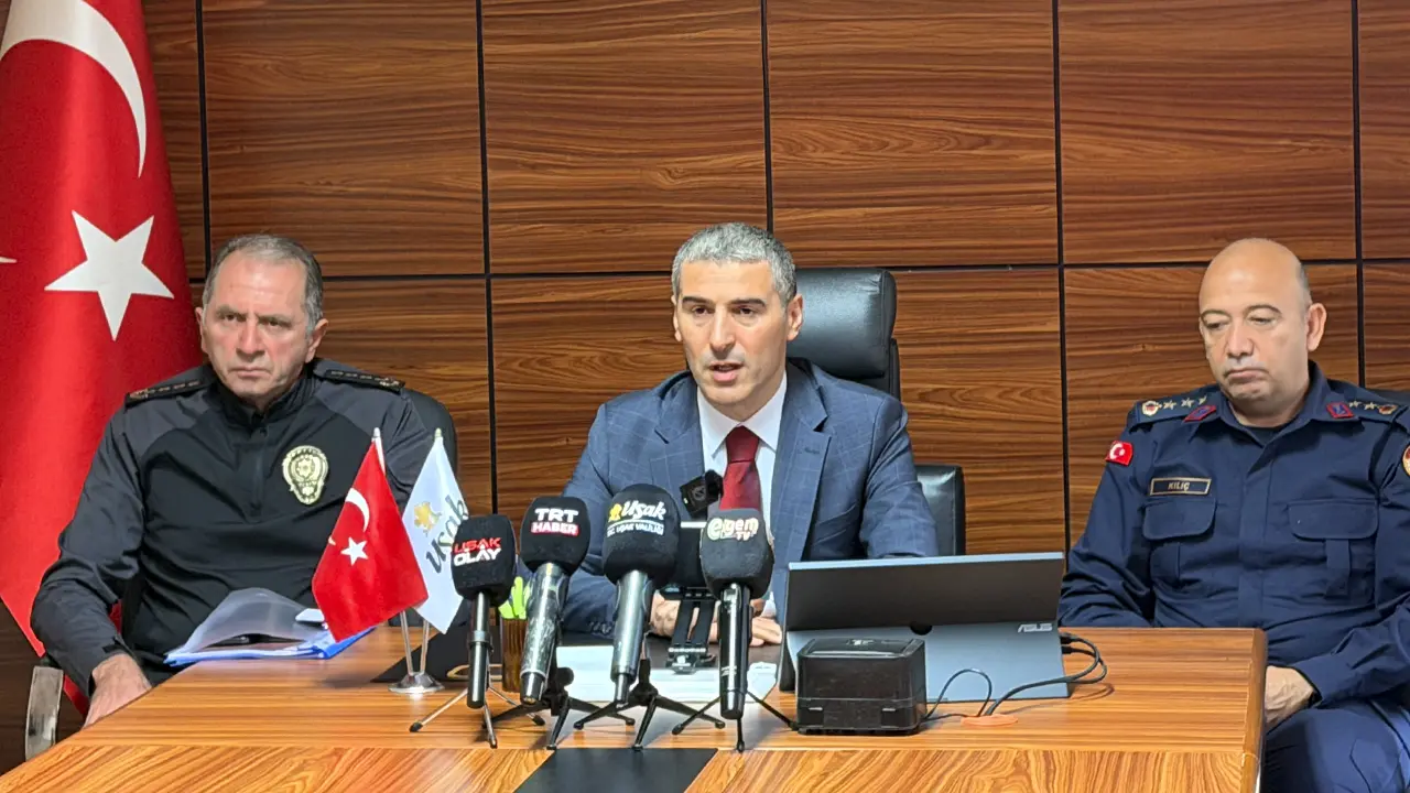 Uşak Valisi Dr. Naci Aktaş Ekim 2025 Faailyet Raporu