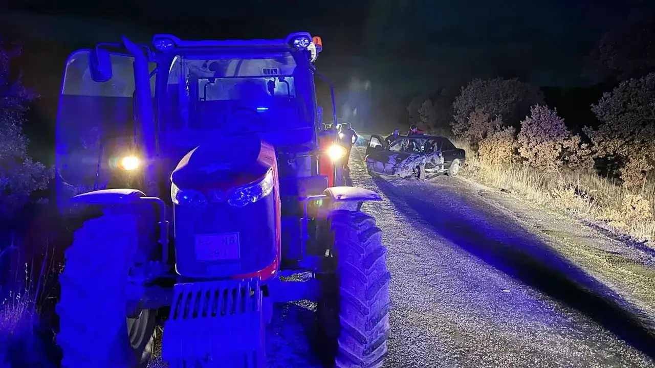 traktor-otomobil-kaza1