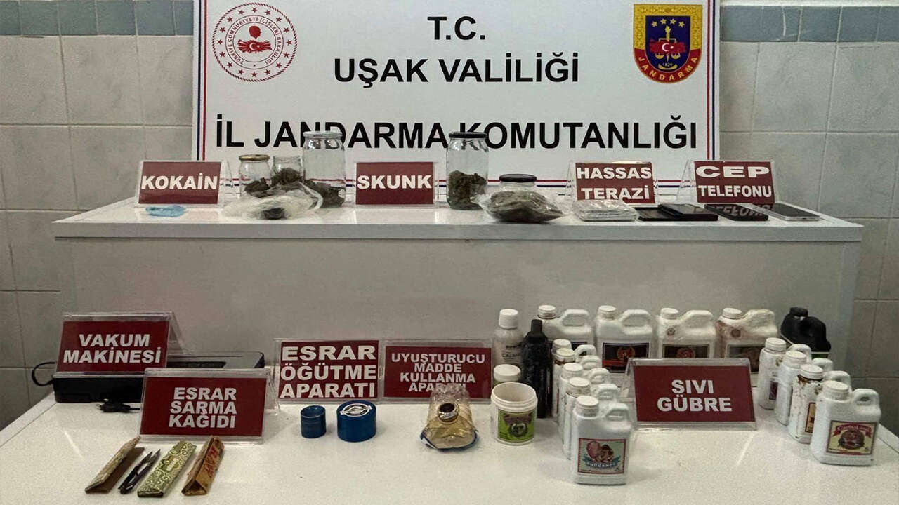 kokain-esrar-usak-operasyon