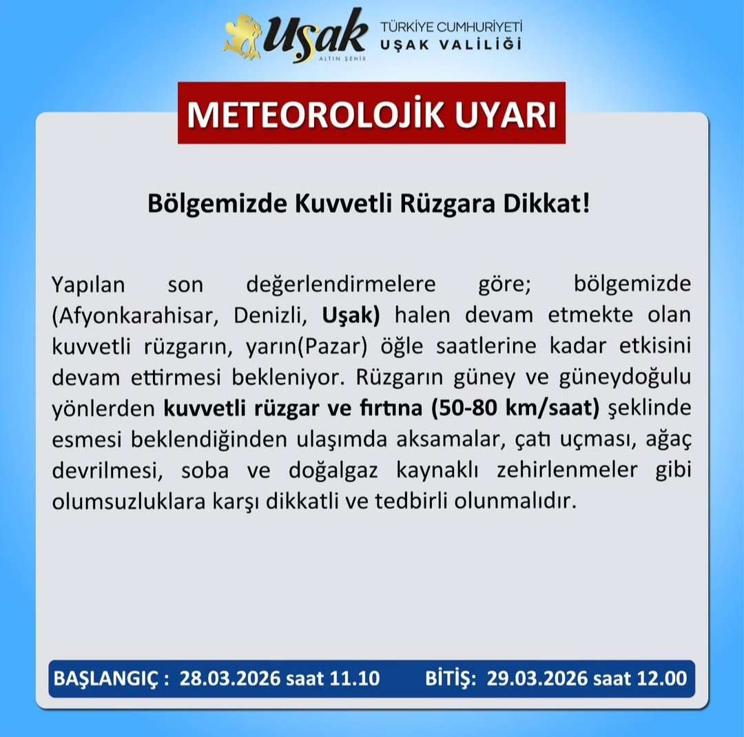 usak-firtina-uyari-valilik